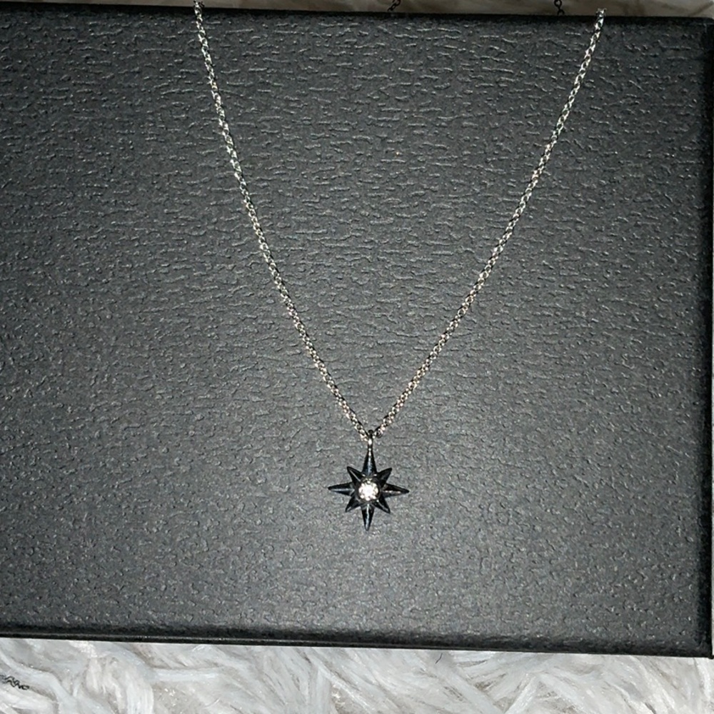 🚨GABRIEL & CO. DIAMOND STARBURST PENDANT NECKLACE!